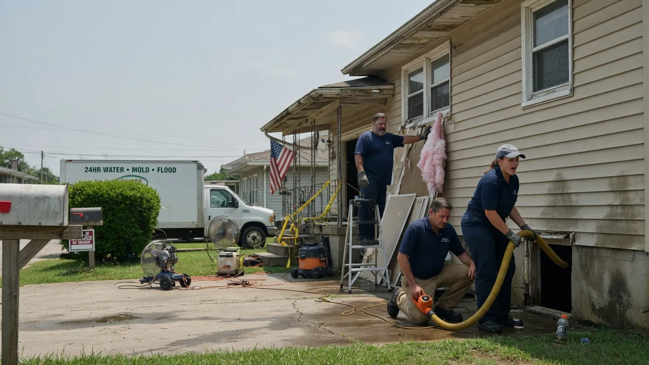 Water Damage Repair in Austinville, IA near me